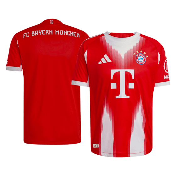 拜仁慕尼黑主场足球球衣2025_26