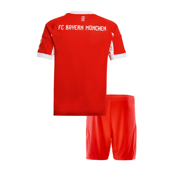 拜仁慕尼黑主场足球球衣套装 2025_26 儿童款（球衣+短裤）