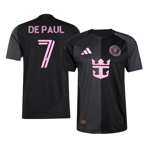 Inter Miami CF DE PAUL #7 Away Soccer Jersey 2025
