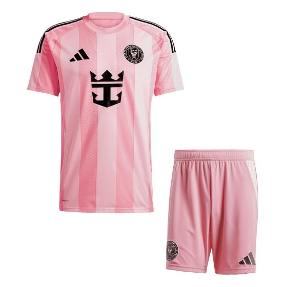 Inter Miami CF Home Soccer Jersey Kit 2025 (Jersey+Shorts)