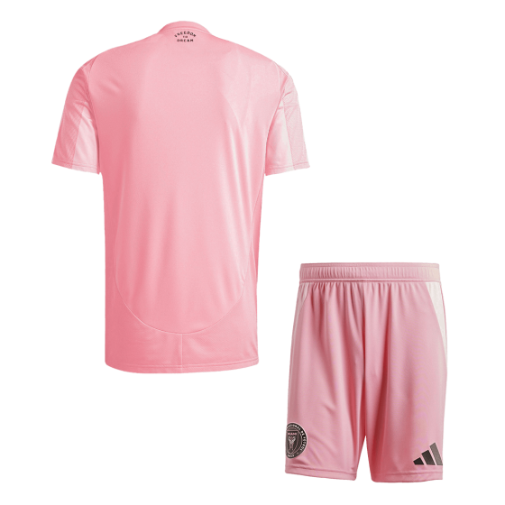 Inter Miami CF Home Soccer Jersey Kit 2025 (Jersey+Shorts)