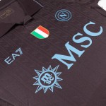 Napoli Third Away Soccer Jersey 25_26 Black