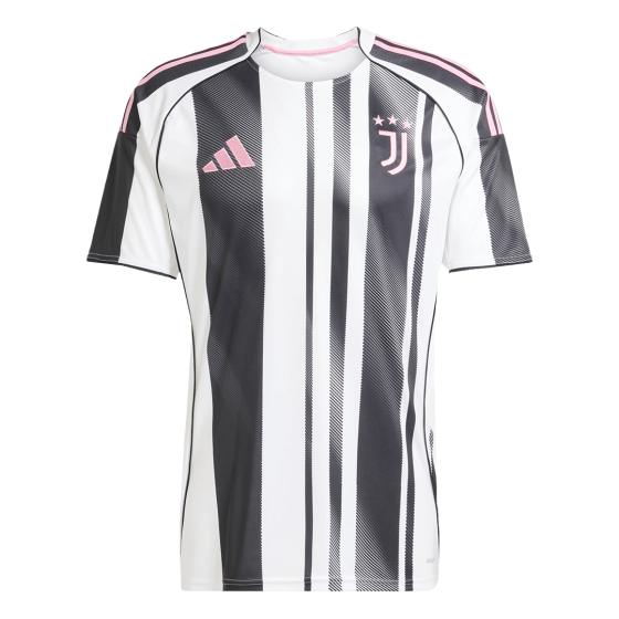 Juventus Home Soccer Jersey 2025_26 Black&White