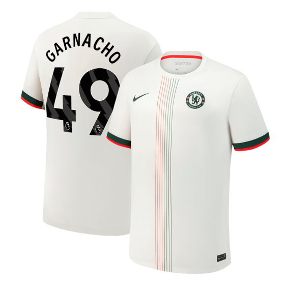 Chelsea GARNACHO #49 Away Soccer Jersey 2025_26