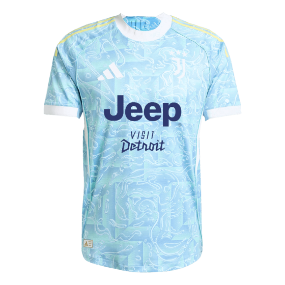 KALULU #15 Juventus Away Soccer Jersey 2025_26 Blue