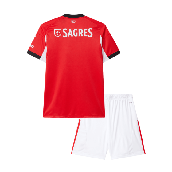 Kid's Benfica Home Soccer Jersey Kit 25_26 Red