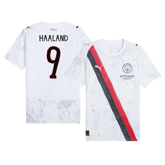 Manchester City HAALAND #9 Soccer Jersey 2025_26