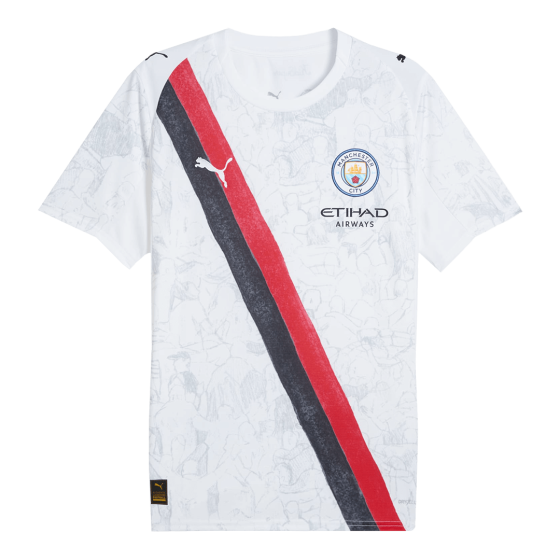 Manchester City KidSuper Soccer Jersey 2025_26 White - Club World Cup