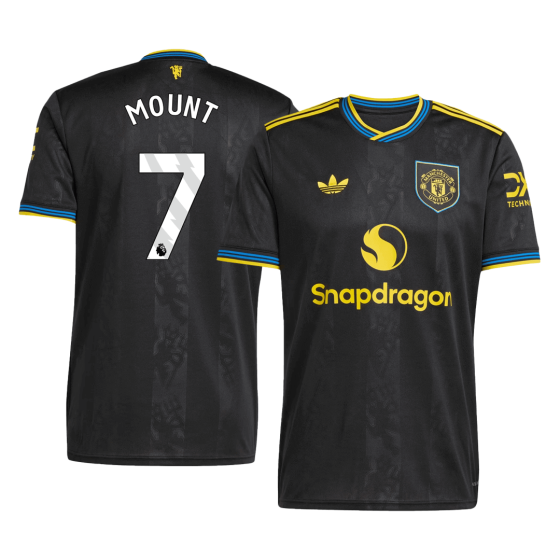Manchester United MOUNT #7 Third Away Soccer Jersey 2025_26