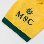 儿童AC米兰第三客场足球球衣套装（球衣+短裤）25_26黄色