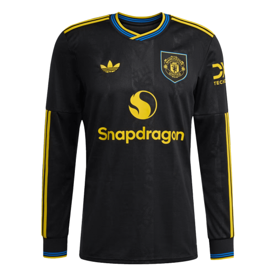 Manchester United Third Away Soccer Jersey Retro 2025_26 - Long Sleeve