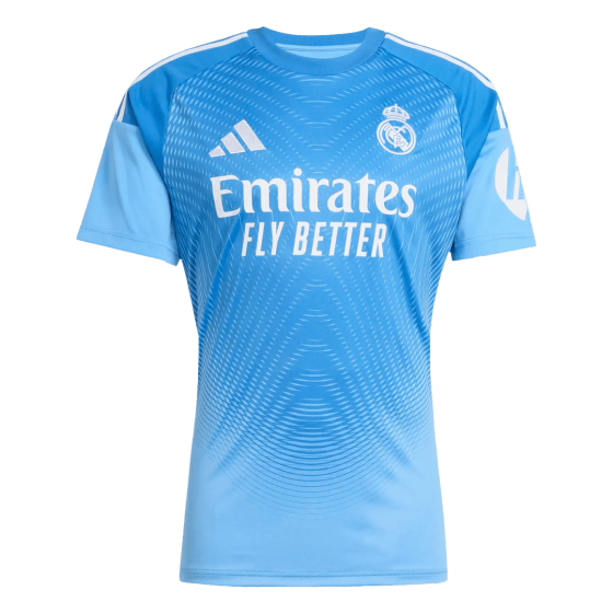 Real Madrid Goalkeeper Soccer Jersey 2025_26 Blue