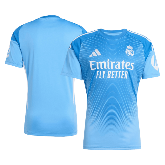 Real Madrid Goalkeeper Soccer Jersey 2025_26 Blue