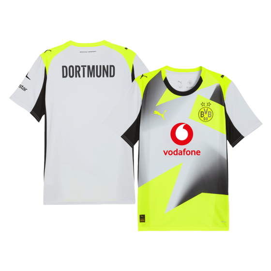 Dortmund Away Soccer Jersey 2025_26
