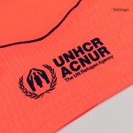 RAPHINHA #11  Barcelona Third Away Soccer Jersey 25_26 Orange- UCL