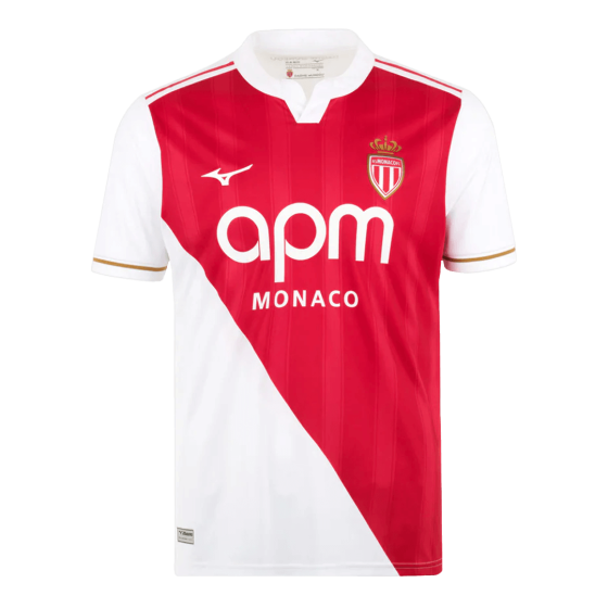 AS Monaco FC Home Soccer Jersey 2025_26