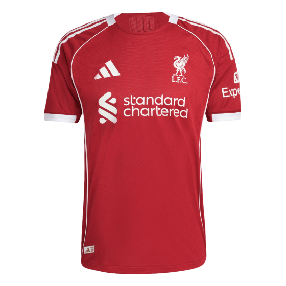 GAKPO #18  Liverpool Home Soccer Jersey 25_26 Red