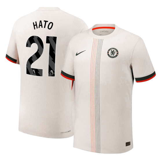 HATO #21Chelsea Away Soccer Jersey 2025_26 White