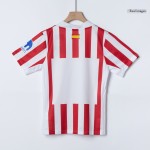 Atletico Madrid Home Soccer Jersey Kit 2025_26 Kids(Jersey+Shorts)