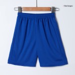 Atletico Madrid Home Soccer Jersey Kit 2025_26 Kids(Jersey+Shorts)