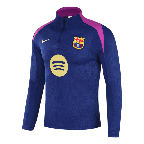 Kid's Barcelona Zipper Sweatshirt Kit(Top+Pants) 25_26 Navy