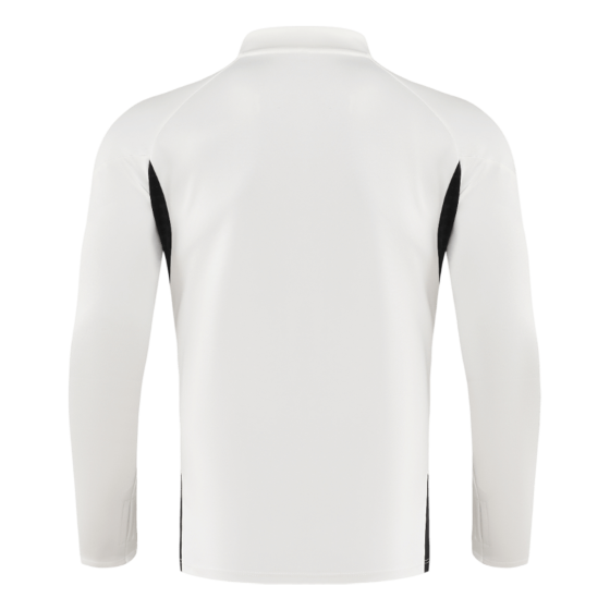 Kid's Liverpool Zipper Sweatshirt Kit(Top+Pants) 25_26 White