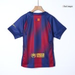 Barcelona Home Soccer Jersey Kit 2025_26 Kids(Jersey+Shorts)