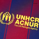 Barcelona Home Soccer Jersey Kit 2025_26 Kids(Jersey+Shorts)