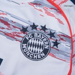 Bayern Munich Away Soccer Jersey Kit 2025_26 Kids(Jersey+Shorts)