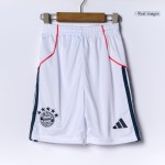 Bayern Munich Away Soccer Jersey Kit 2025_26 Kids(Jersey+Shorts)