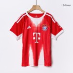 Bayern Munich Home Soccer Jersey Kit 2025_26 Kids(Jersey+Shorts)