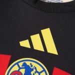Club America Home Soccer Jersey Kit 2025_26 Kids(Jersey+Shorts)