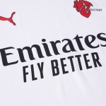 福法纳 #19 AC米兰客场足球球衣 2025_26 白色