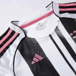 Juventus Home Soccer Jersey Kit 2025_26 Kids(Jersey+Shorts)