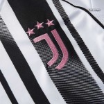 Juventus Home Soccer Jersey Kit 2025_26 Kids(Jersey+Shorts)