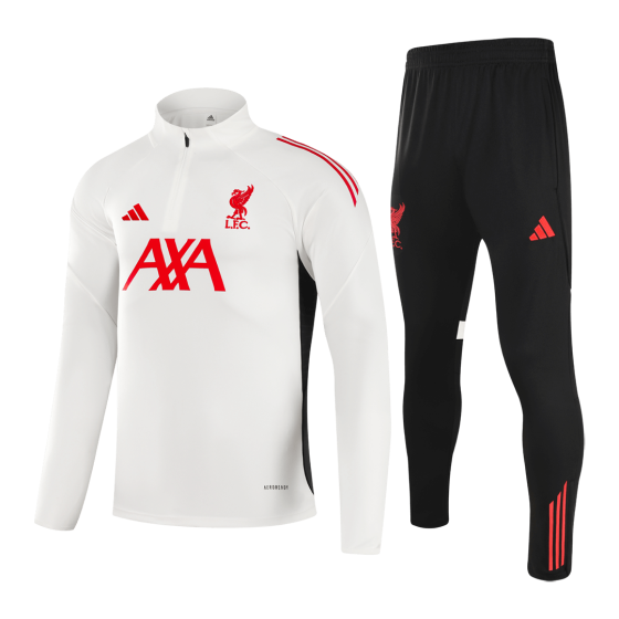 Liverpool Sweatshirt Kit 2025_26 - White (Top+Pants)