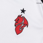 Kid's AC Milan Away Soccer Jersey Kit(Jersey+Shorts) 25_26 White