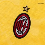 Kid's AC Milan Third Away Soccer Jersey Kit(Jersey+Shorts) 25_26 Yellow