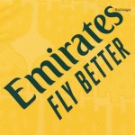 Kid's AC Milan Third Away Soccer Jersey Kit(Jersey+Shorts) 25_26 Yellow