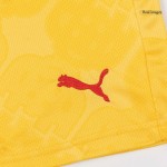 Kid's AC Milan Third Away Soccer Jersey Kit(Jersey+Shorts) 25_26 Yellow