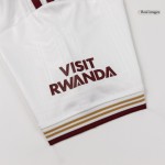 Kid's Arsenal Third Away Soccer Jersey Kit 25_26 White