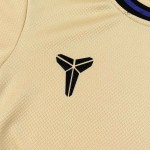 Kid's Barcelona Away Soccer Jersey Kit(Jersey+Shorts) 2025_26 Yellow