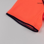 Kid's Barcelona Third Away Soccer Jersey Kit 25_26 Orange