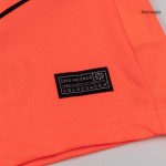 Kid's Barcelona Third Away Soccer Jersey Kit 25_26 Orange