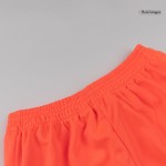 Kid's Barcelona Third Away Soccer Jersey Kit 25_26 Orange