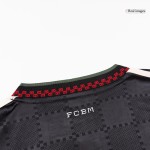 Kid's Bayern Munich Third Away Soccer Jersey Kit(Jersey+Shorts) 25_26 Black