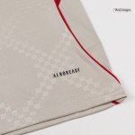 Kid's Benfica Away Soccer Jersey Kit 25_26 Beige