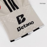 Kid's Benfica Away Soccer Jersey Kit 25_26 Beige