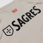 Kid's Benfica Away Soccer Jersey Kit 25_26 Beige