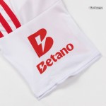 Kid's Benfica Third Away Soccer Jersey Kit 25_26 White